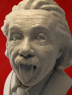 Albert Einstein Bust 3D model