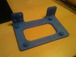 Arduino Mega M8 OR M6 Bar Mount with big hole