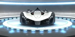 BAC Mono Formula Racing Sport Car 3D Model Low-poly  3D model