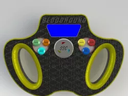 BLOODHOUND SSC Steering Wheel Concept Design