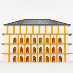 Bradbury Building 3D model