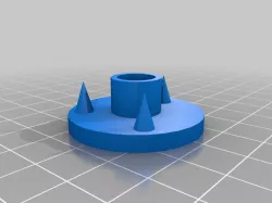 Cardboard spool cap