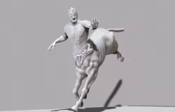 centaur 3D model