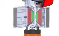 Chain distortion & tension/ lengthening control unit