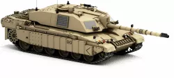 Challenger 2 British Army Tank with desert sand paint scheme 3D model