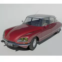 Citroen DS21 3D model