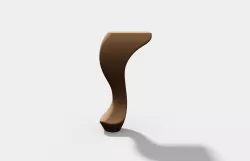 Classic furniture leg -CAD- 3D model