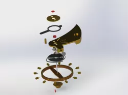 Clock Balance Wheel
