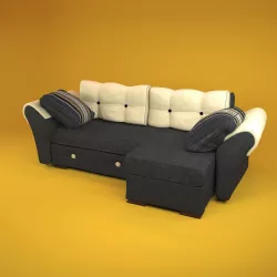 Corner sofa 3D model