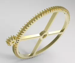 Cycloid Wheel and Pinion
