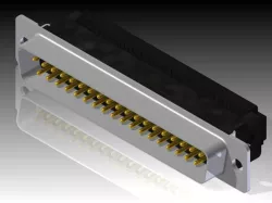 DB37 Subminiature Plug - Multicomp 8FSM37P-30N1-FEC