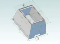 Display viewfinder adapter for Shoulder Rig