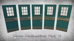 Door Collection Vol 7 Low-poly  3D model