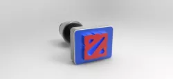 Dota 2 logo stump