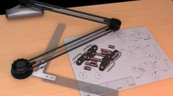 drafting table arm  3D model
