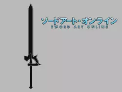 Elucidator Kirito SAO Low-poly  3D model