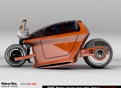 " Energy Induced Intelligent Vehicle "