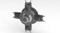 Fairchild Caminez Cam Engine Mechanism (Work In Progess)