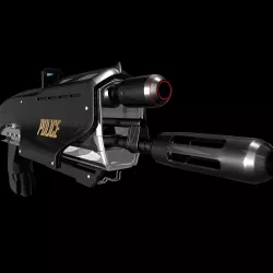 Futuristic Gun 3D model