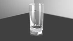 James Bentley Star Tumbler Whiskey Glass and Twist Ice Mold 3D