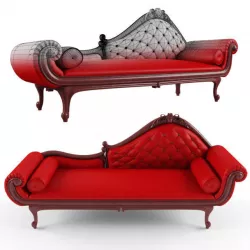 grape sofa 3D model