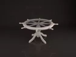 Helm Stand 3D model