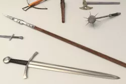 historic weapon collection  3D model