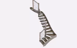interior stair 3D model