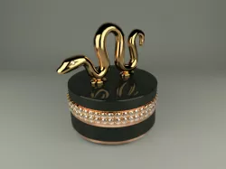 jewelry box snake Hangzhou 3D model