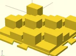 Kinect/3D Scanner Calibration Pattern