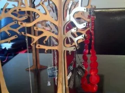 Laser Cut Jewelry Tree