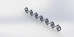 Lasercut Gate Decoration