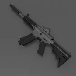 M4A1 Gun 3D model
