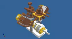 MICRO MOTOR A VAPOR