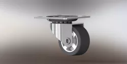 Miniature caster wheel