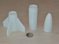 Model Rocket Toy