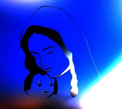 Mother Mary and her Son