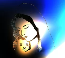 Mother Mary and her Son