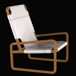 Ochre Zeffirelli Lounge Chair 3D model