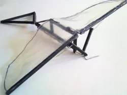 Ornithopter Frame (Rubber Band Powered)