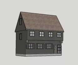 paul revere house 3D model