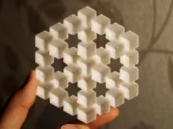 Penrose Cube Illusion