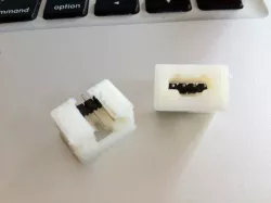 Printable latching headers