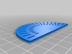 Printable Protractor