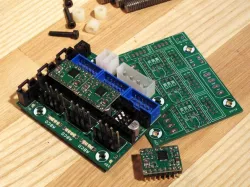 PSMD (Pololu Stepper Motor Driver) Triple Axis Remix