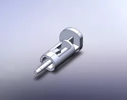 Push-pin (external) of CPU cooler mount
