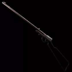 Quackenbush Bicycle Pump Rifle Low-poly  3D model