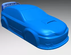 RC Subaru Body Shell