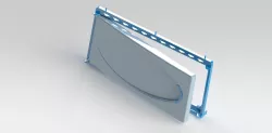 Refrigerator frame door