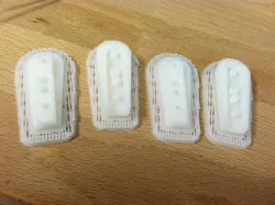 Replacement backpack zipper tab